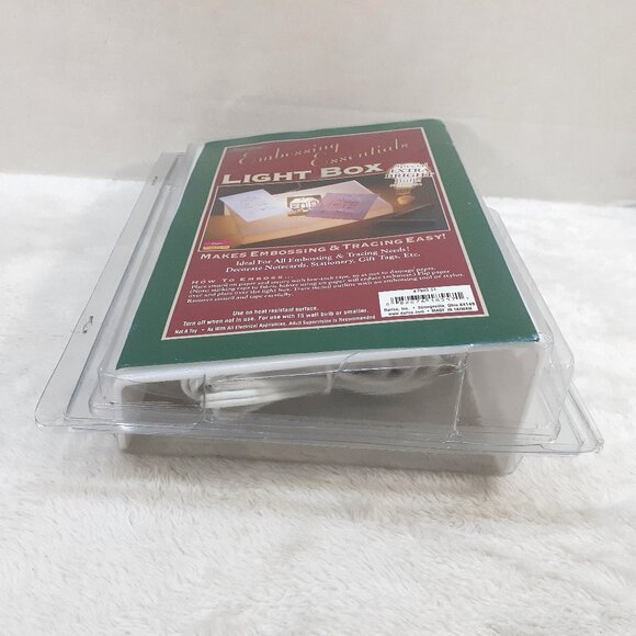 Darice Light Box Embossing Essentials Tracing 9x6x3 Taiwan 2503-51 NEW - Picture 5 of 8